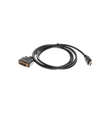 Kabel adapter HDMI Highspeed 1.3 Typ HDMI A|DVID(18+1), M|M czarny 2m AK330300020S