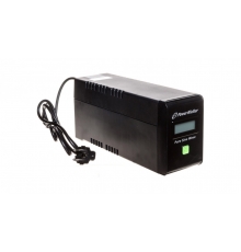 UPS POWER WALKER LINEINTERACTIVE 800VA 2xPL 230V, czysta sinusoida, RJ11|45 IN|OUT, USB, LCD VI 800 SW|FR