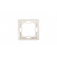 Simon Basic Standard Ramka pojedyncza uniwersalna biała BMR1|11