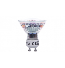 Żarówka LED SMD 2835 ciepły biały GU10 3000K 4W 320lm 230V 120 stopni LDSZ151030