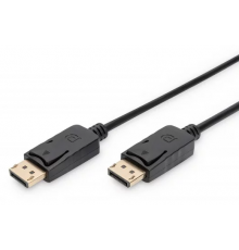 Kabel połączeniowy DisplayPort 1.2 Typ DP|DP, M|M czarny 15m AK340100150S