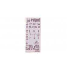 Przekaźnik miniaturowy 2Z 24V DC PCB AgNi RM84-2022-35-1024 600468
