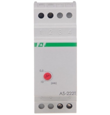 Automat schodowy z funkcją sygnalizacji wyłączenia oświetlenia i przeciwblokadą 10A 1Z 0,510min AS222T