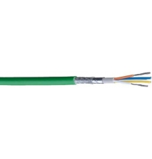 Kabel PROFINET 4x22AWG kat.5e PVC linka zielony BL70007E.01B100 |100m|
