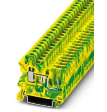 Złączka szynowa ochronna 4mm2 śrubowa/wtykowa zielono-żółta UT 4/ 1P-PE 3045606