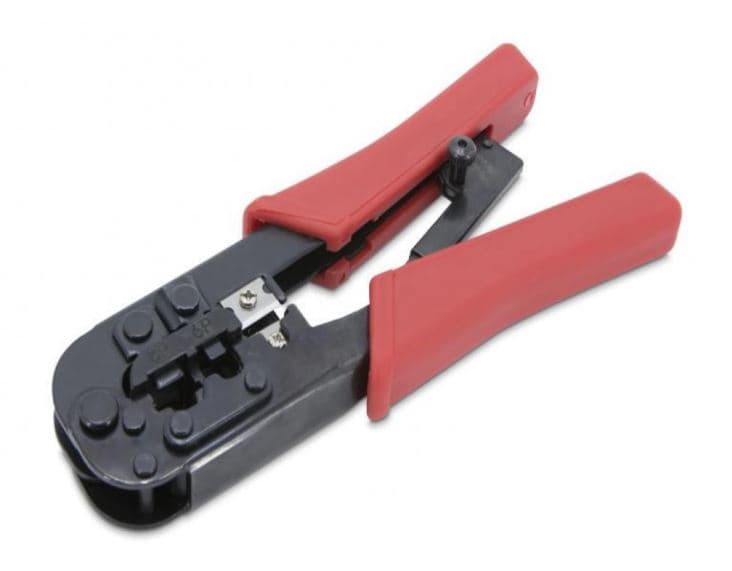 Zaciskarka do wtyków RJ45 8P+6P, 6P+4P
