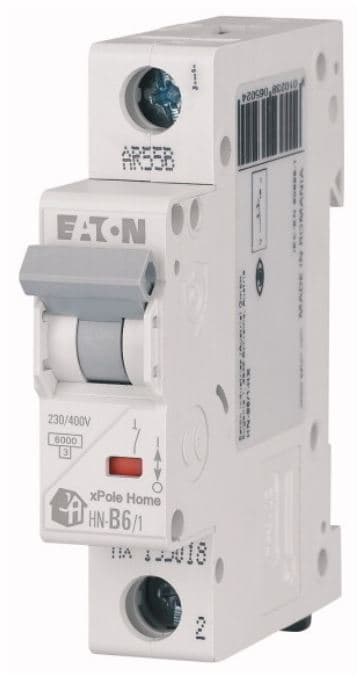 EATON Wyłącznik nadprądowy 1P B 10A 6kA AC xPole Home HN‑B10/1 194819