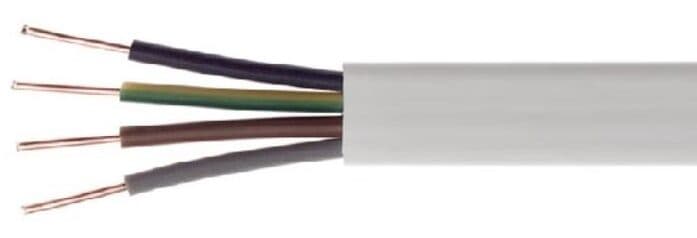Przewód płaski YDYp 4x1,5 żo 450/750V /100m/