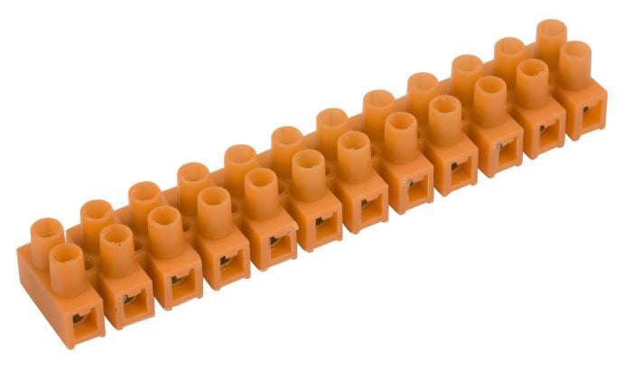 SIMET Listwa zaciskowa gwintowa 12‑torowa 4mm2 pomarańczowa LTF 12‑4.0 21310108