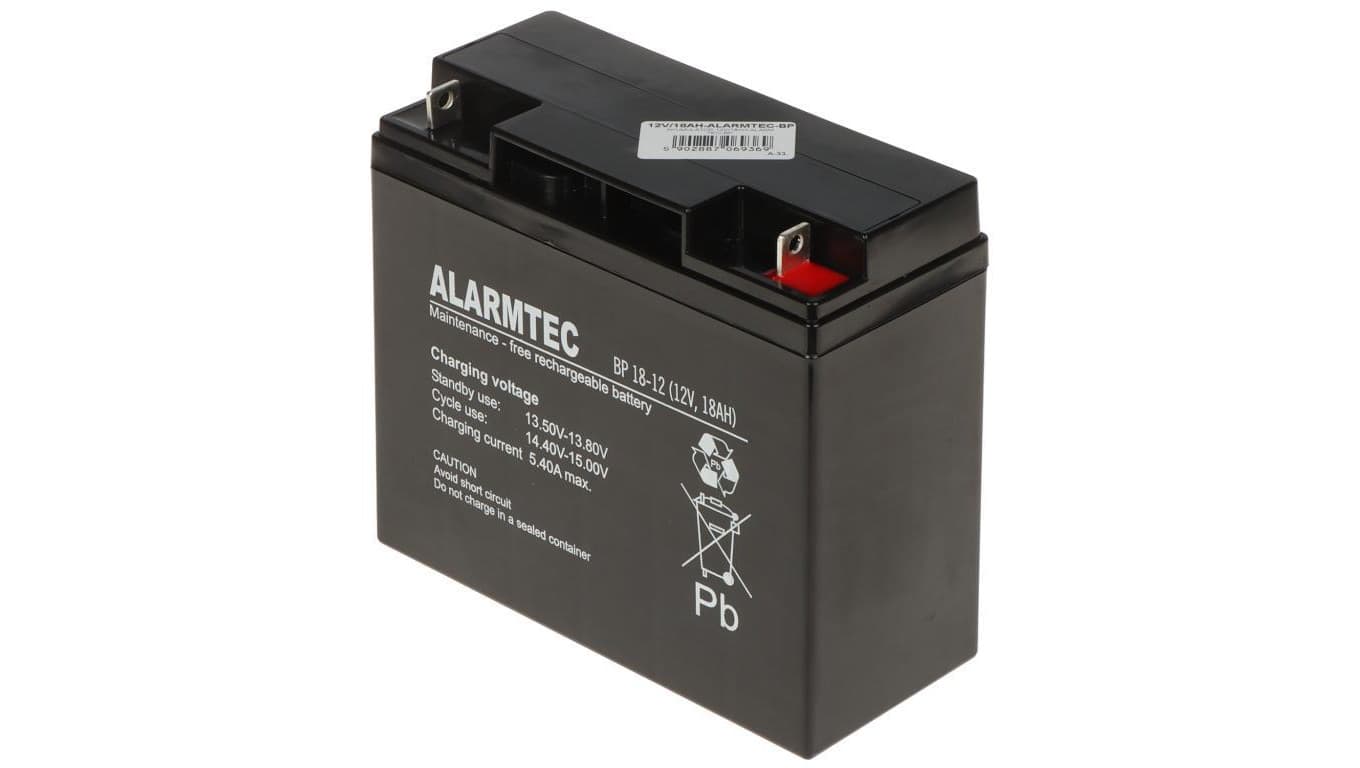 AKUMULATOR 12V/18AH-ALARMTEC-BP ALARMTEC