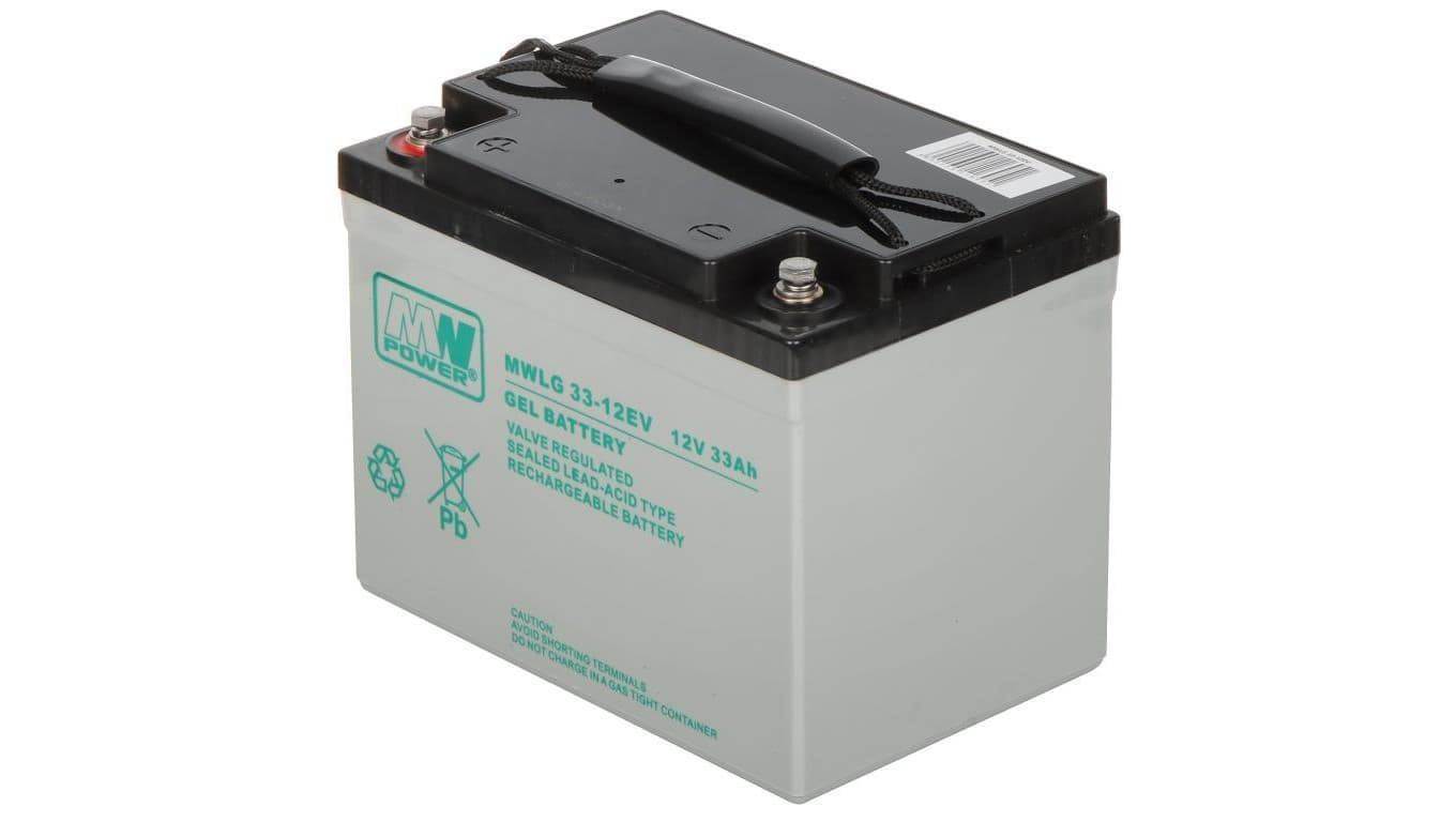 AKUMULATOR ŻELOWY 12V/33AH-MWLG MW Power