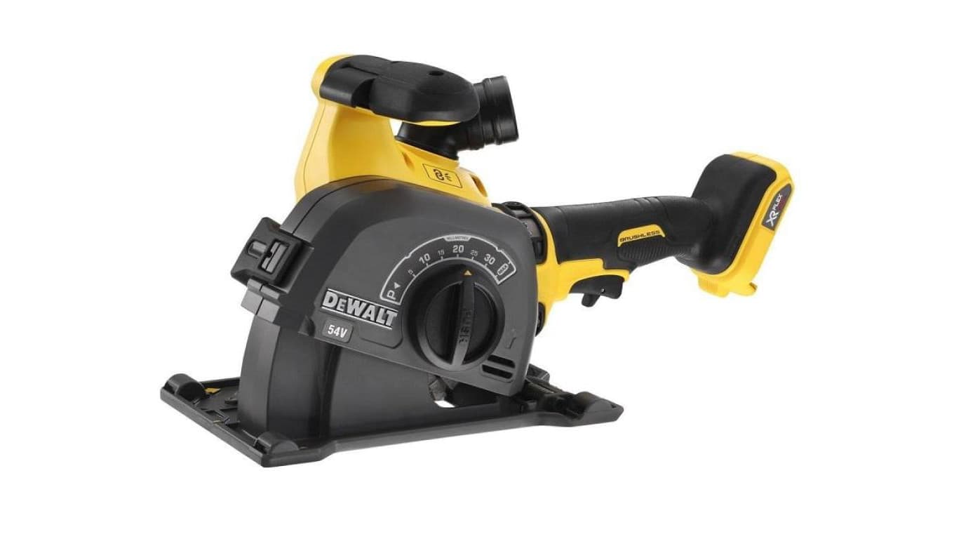 AKUMULATOROWA BRUZDOWNICA 54V FLEXVOLT 125MM 0*AH