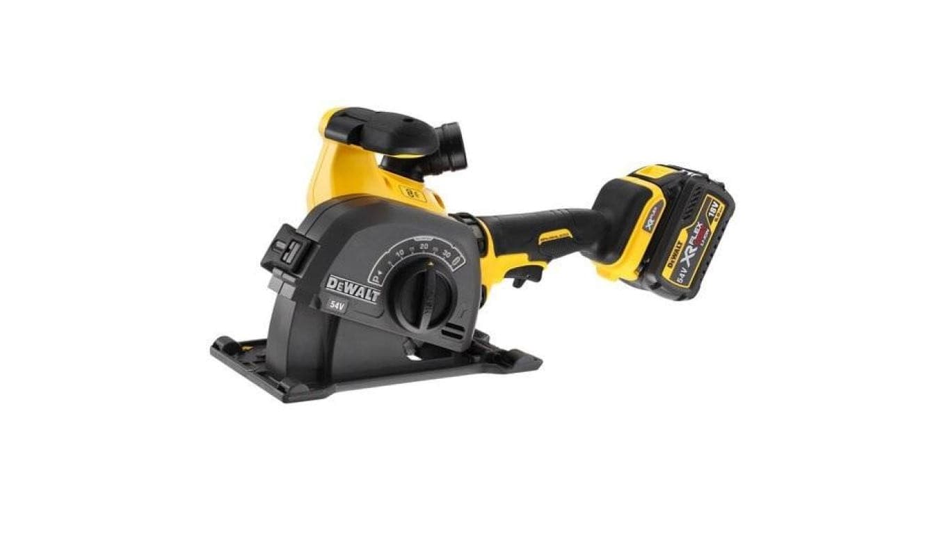 AKUMULATOROWA BRUZDOWNICA 54V XR FLEXVOLT 125MM 2*6.0AH