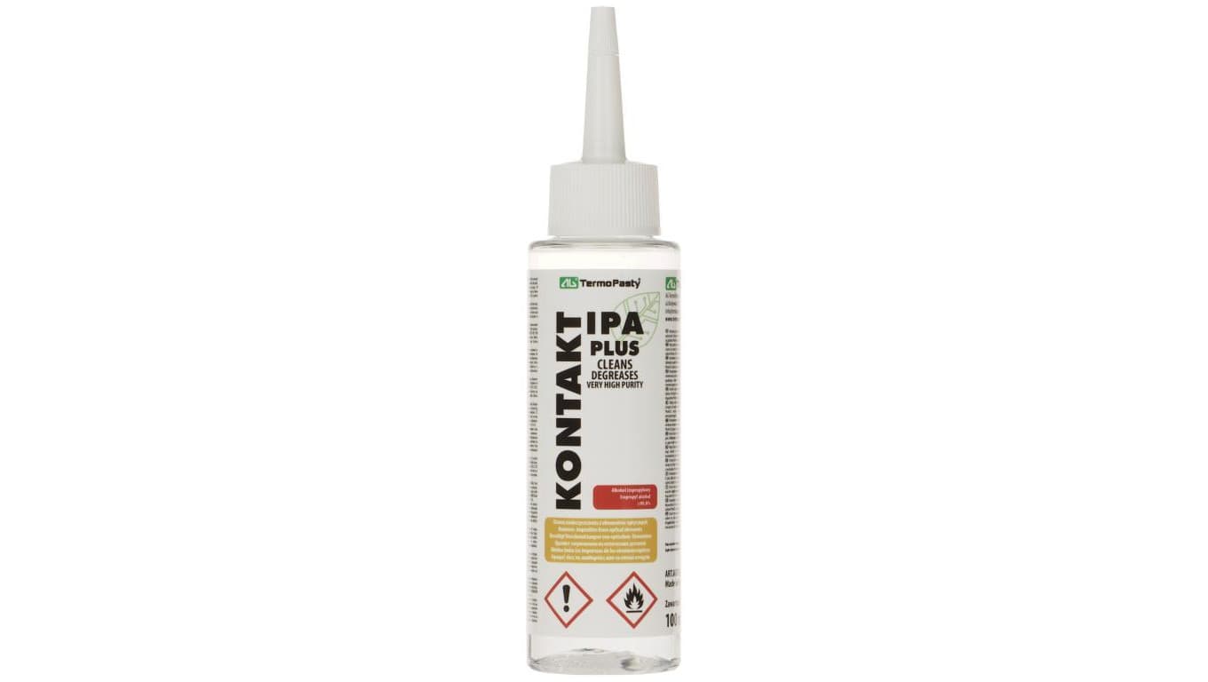 ALKOHOL IZOPROPYLOWY KONTAKT-IPA-PLUS/100 BUTELKA 100ml AG TERMOPASTY