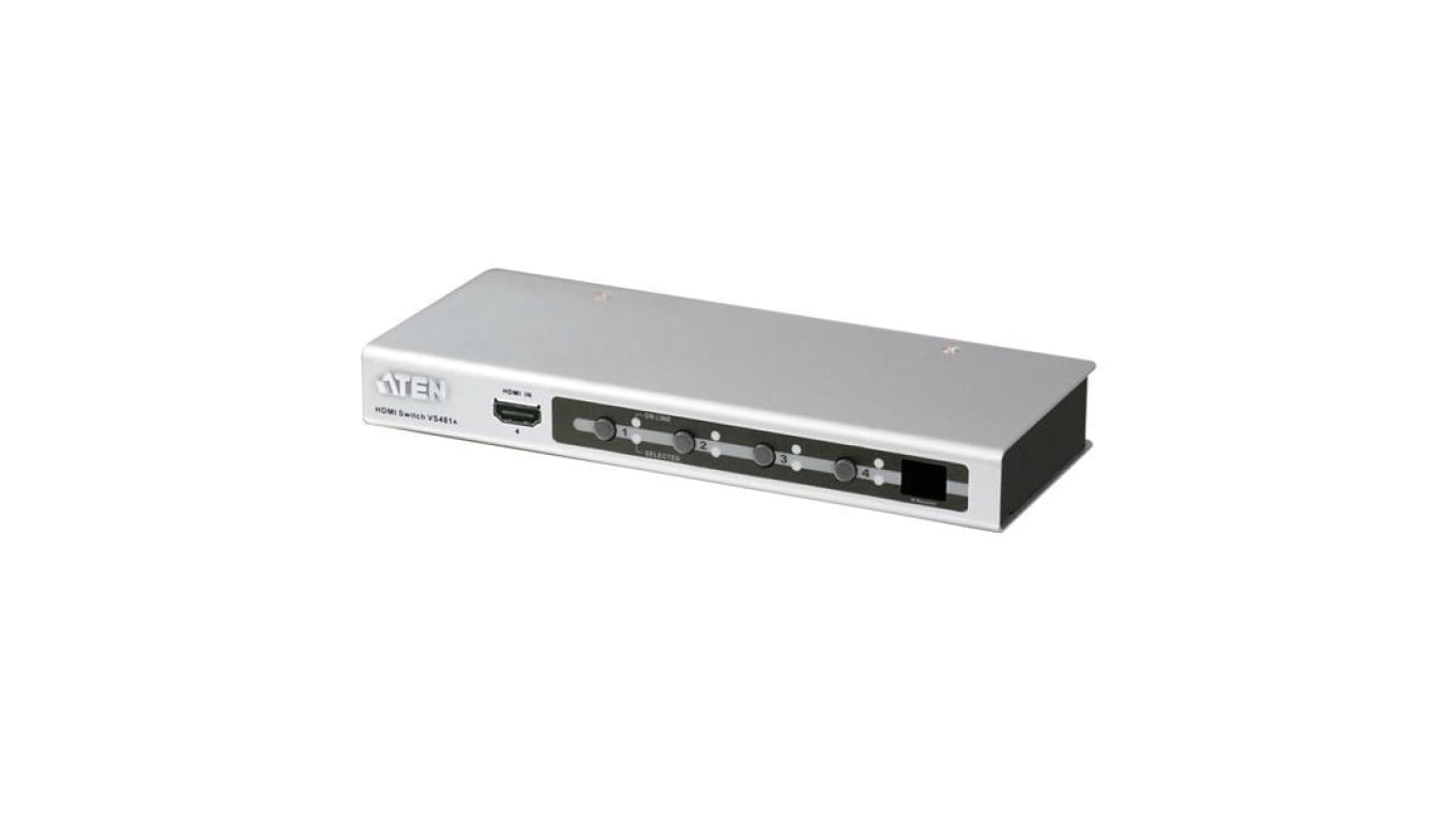 ATEN Przełącznik HDMI Audio/Video 4-Portowy VS481A