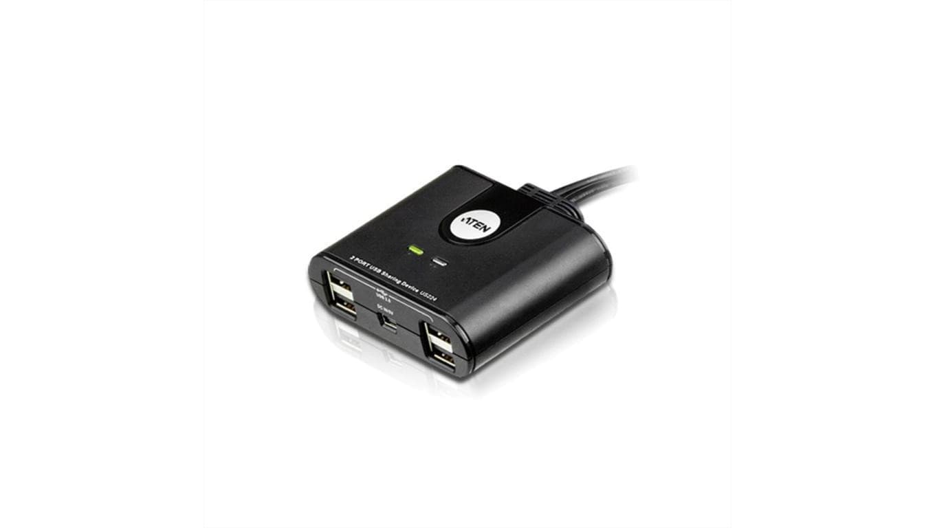 ATEN US224 2-portowy przełącznik urządzeń USB 2.0