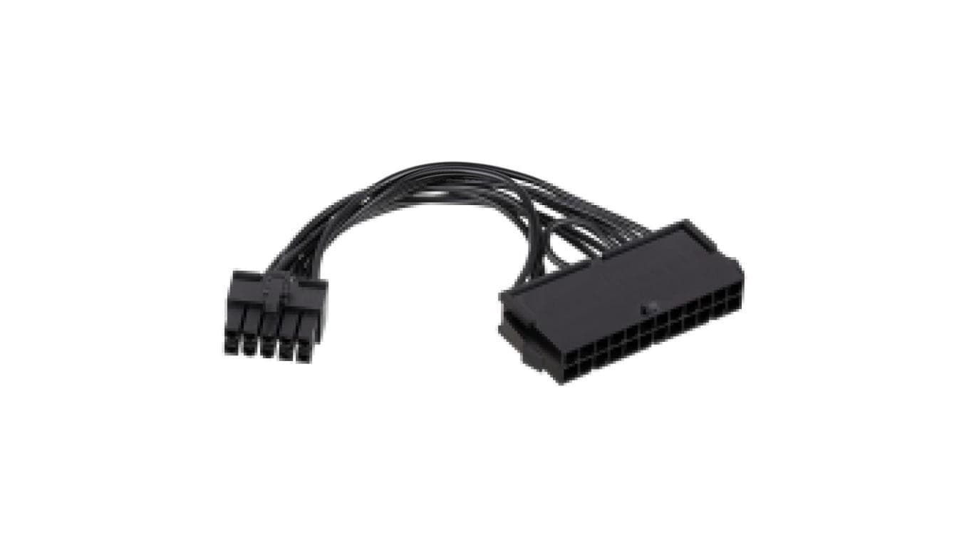 Adapter z kablem Akyga AK-CA-76 P1 20+4 pin (f) / Lenovo 10pin (m) 10cm