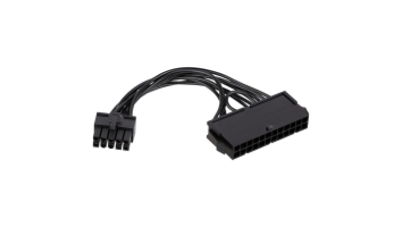 Adapter z kablem Akyga AK-CA-76 P1 20+4 pin (f) / Lenovo 10pin (m) 10cm