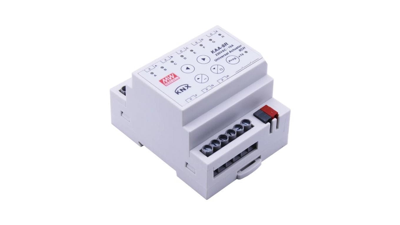 Aktuator KNX 8-kanałowy 16A Data Secure KAA-8R-16S
