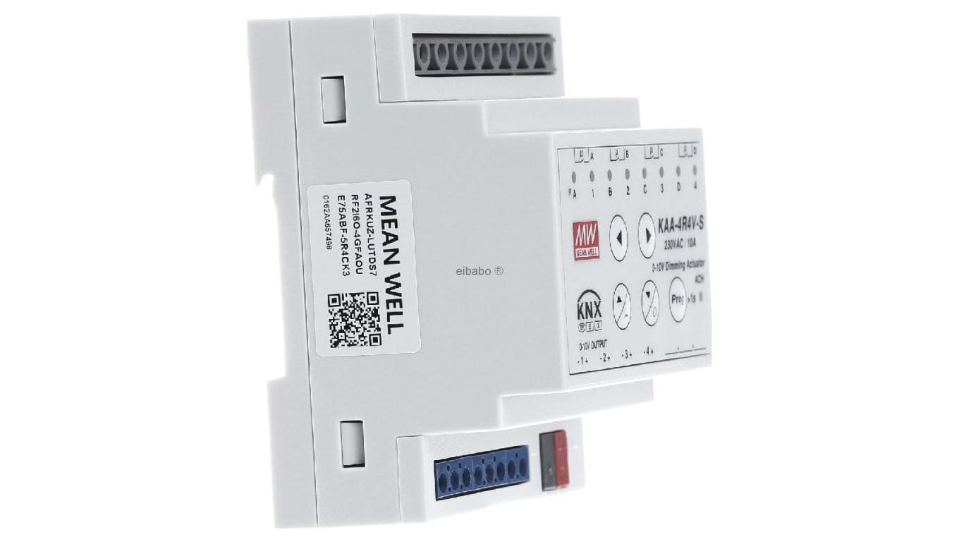 Aktuator ściemniający KNX 4-kanałowy 10A Data Secure KAA-4R4V-10S