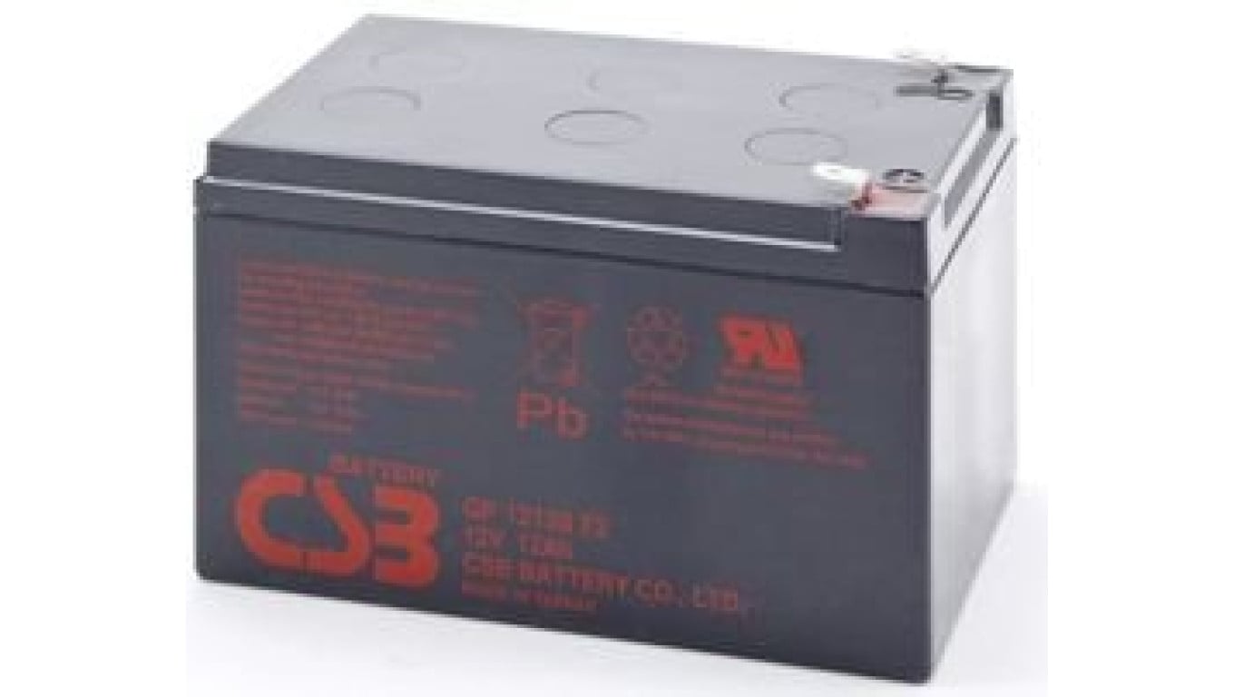 Akumulator żelowy CSB 12V 12Ah GP12120 F2 AGM bezobsługowy GP12120F2