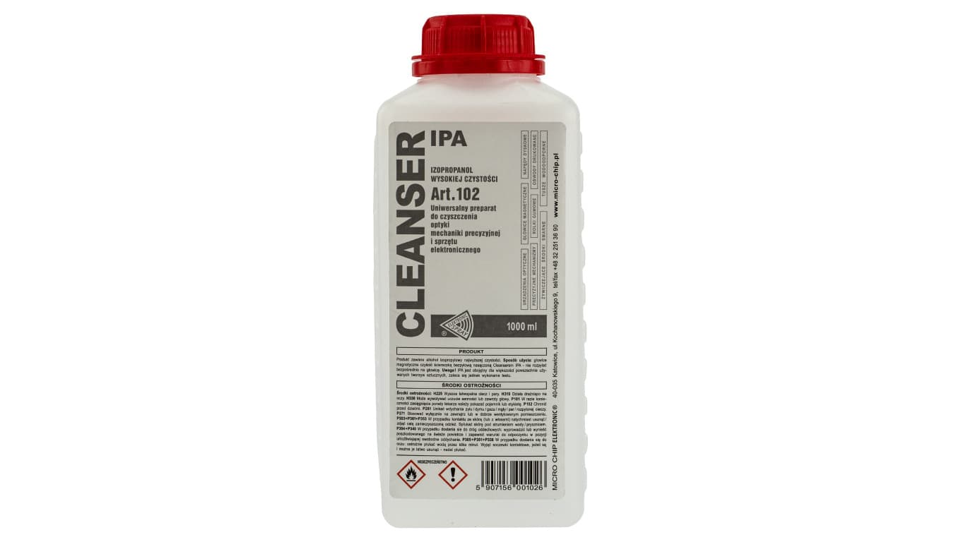 Alkohol izopropylowy 1L CLEANSER IPA MICROCHIP