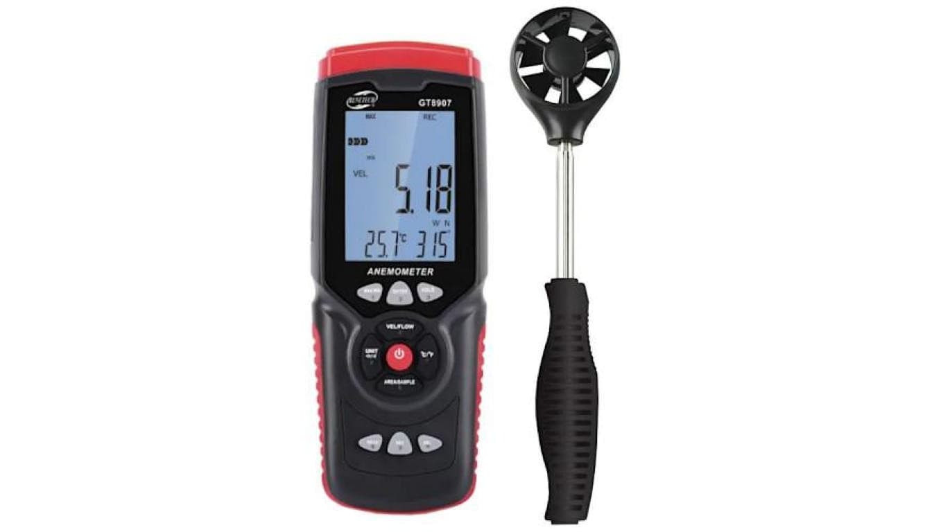 Anemometr wiatromierz Benetech GT8907