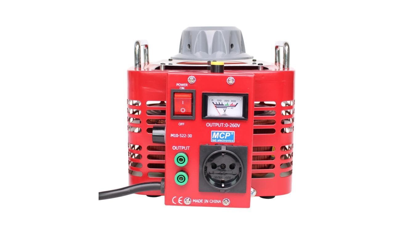 Autotransformator regulowany 3000VA 3kVA 260V 12A