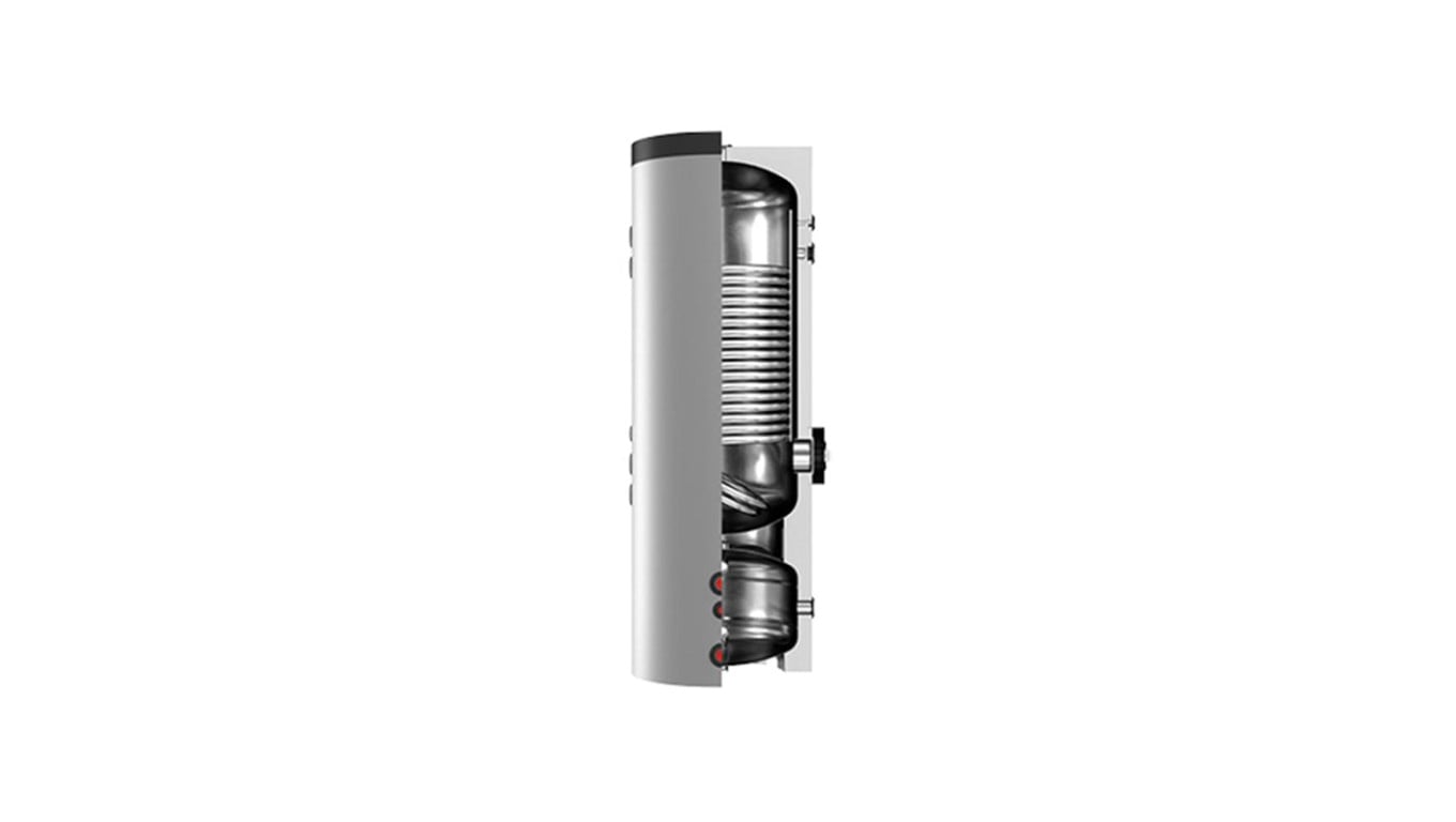 CORDIVARI BOLLY HY WYMIENNIK C.W.U. 300 L JEDNOWĘŻOWNICOWY 3.4 m2 + BUFOR 100 L COR143405