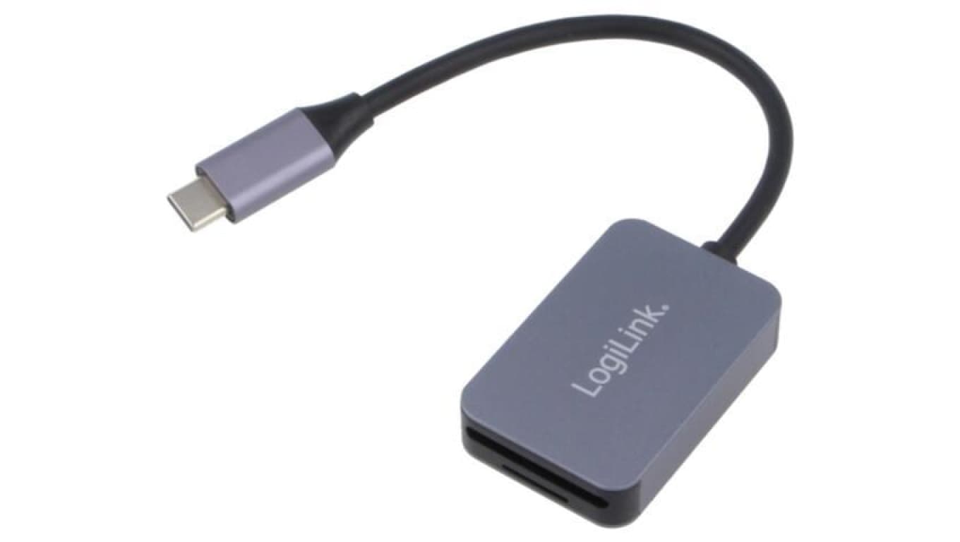 CR0050 Czytnik kart: pamięci, USB C wtyk, USB 3.2, 5Gbps