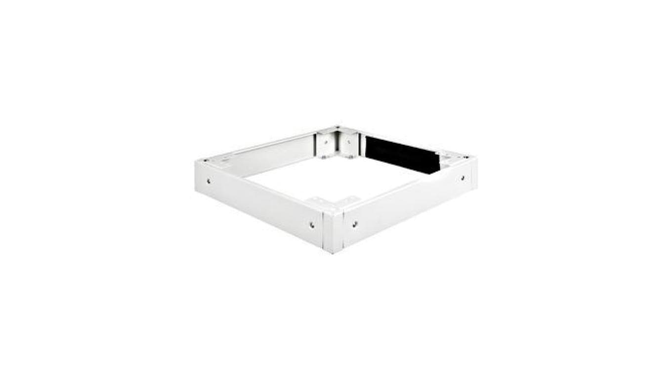 Cokół zestaw WYS=100 do szaf S-RACK SZ=600 GŁ=600, RAL7035