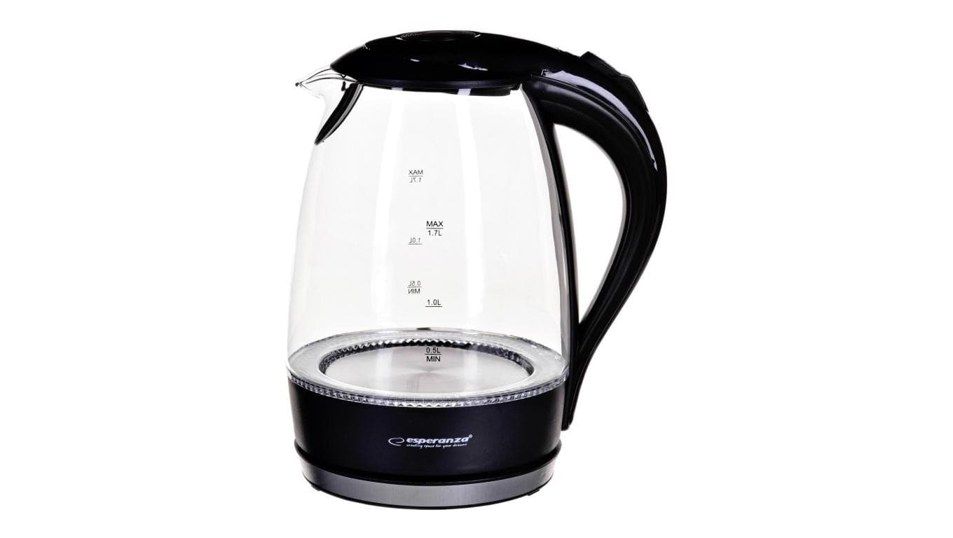 Czajnik elektryczny Esperanza Salto Angel EKK011K (2200W 1.7l kolor czarny)
