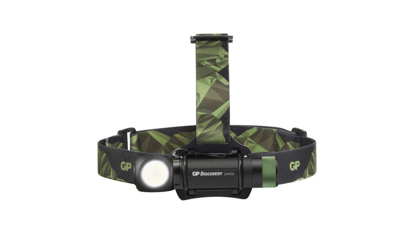 Czołówka ładowalna LED GP Discovery CHR35, 600lm / 1451703500
