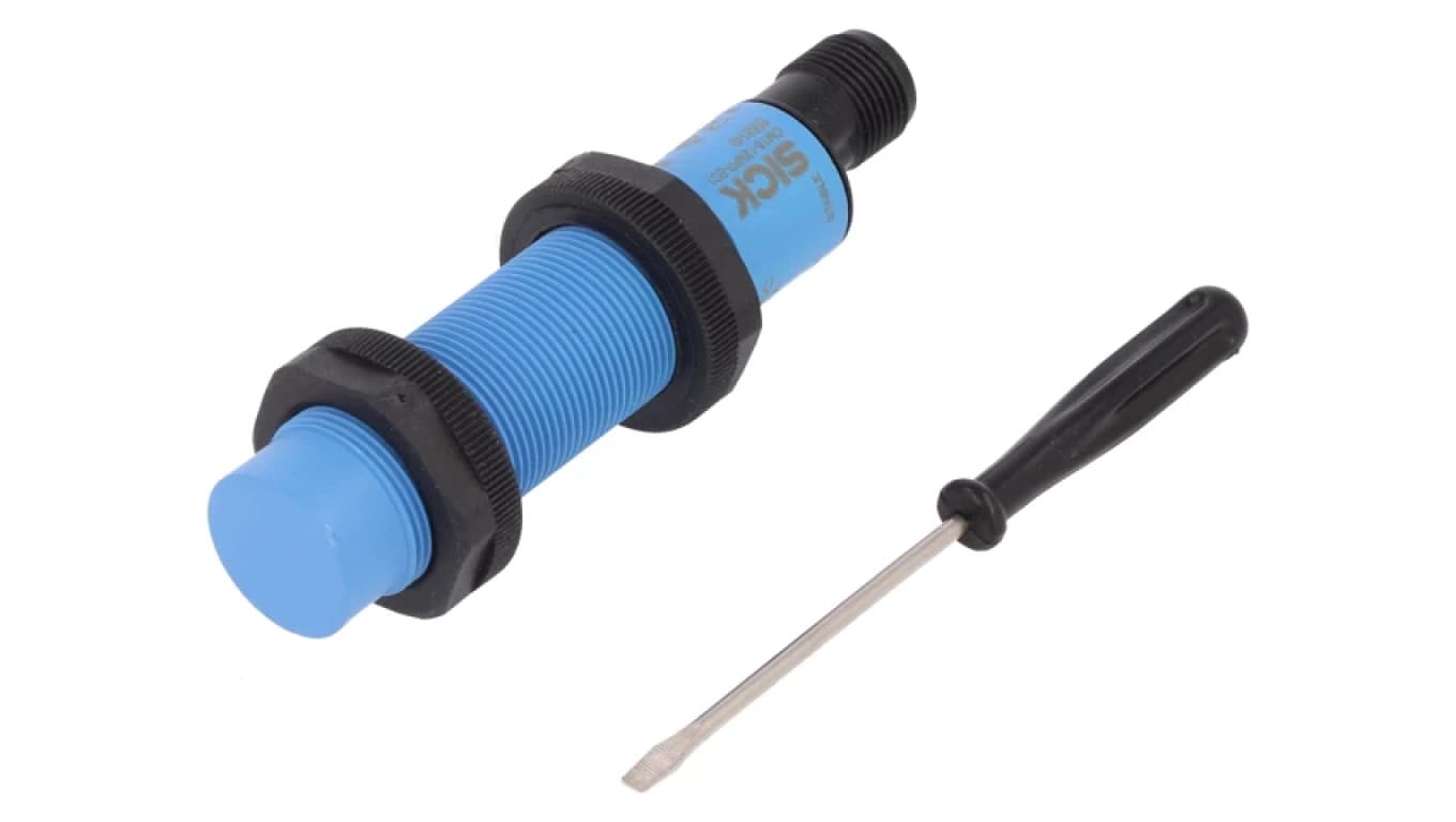 Czujnik pojemnościowy Zasięg 3÷12mm Uzas 10÷36VDC PIN 4 CM18-12NPP-EC1