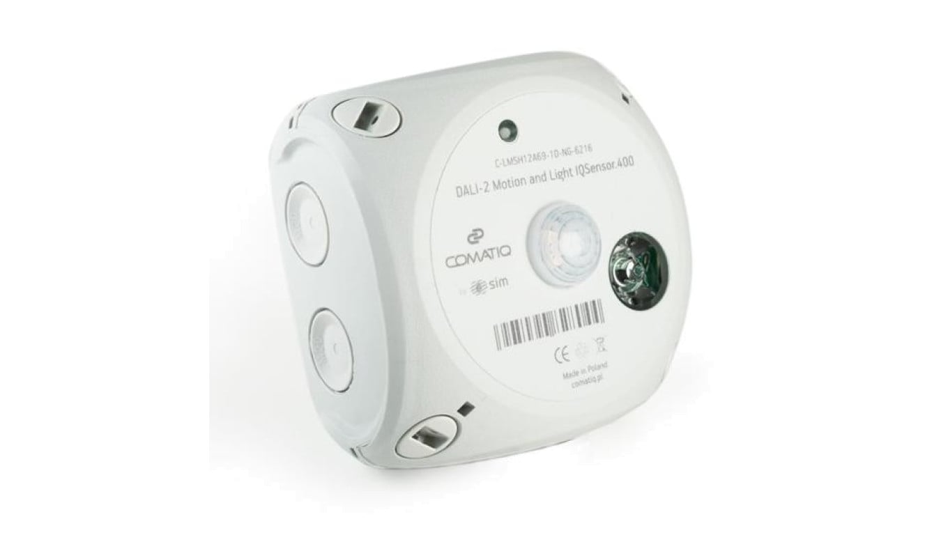 Czujnik ruchu i natężenia światła DALI-2 IQsensor.400 HighBay Comatiq