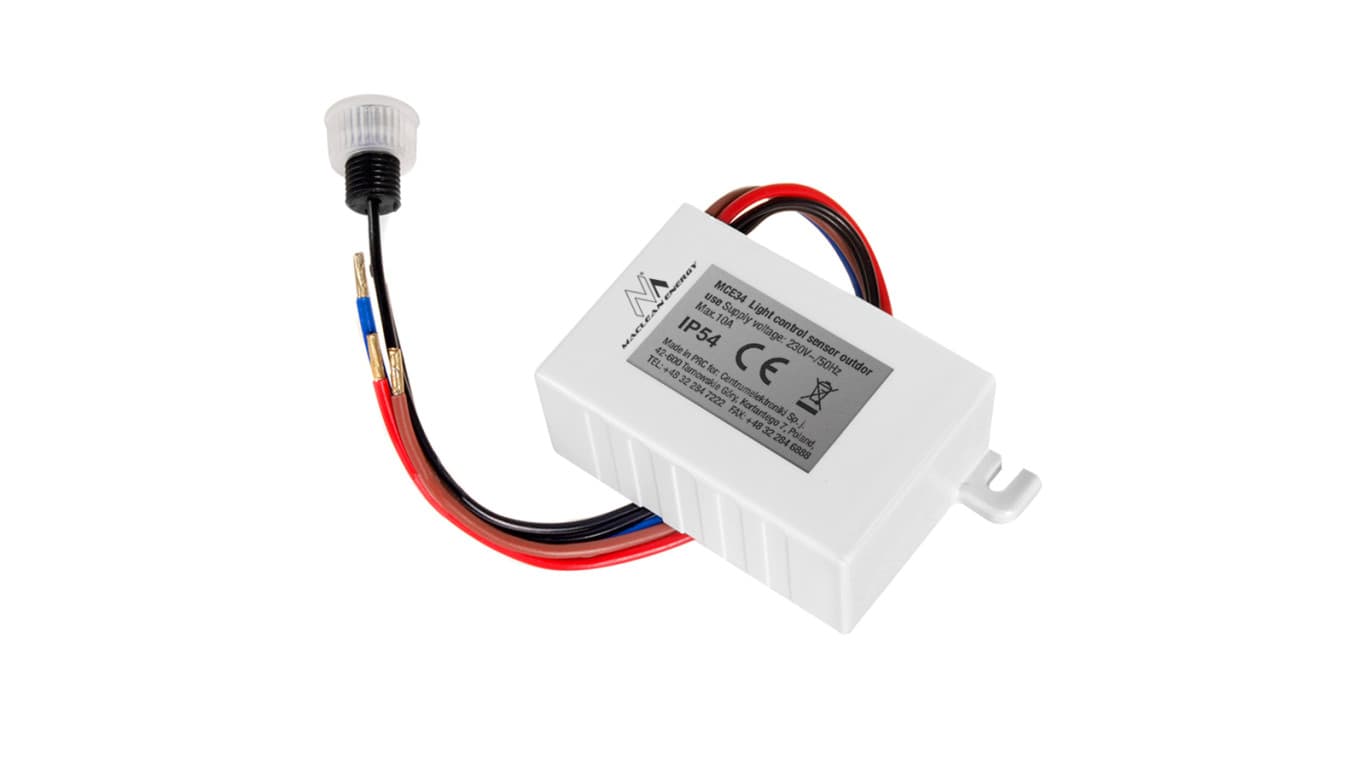 Czujnik zmierzchowy z zewnętrzną sondą 2300W Maclean Energy MCE34 (AWZ) MCE34