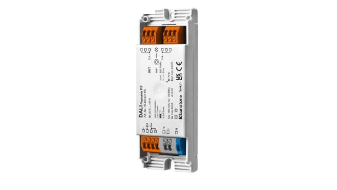 DALI Repeater mit PS 200mA DE Sterowanie LUNATONE - 86458401-PS