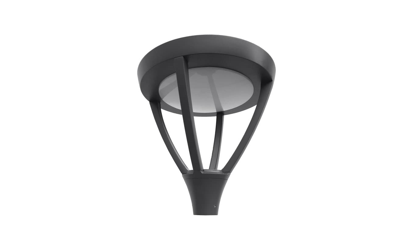 Oprawa oświetleniowa parkowa, uliczna, głowica Mars LS-LB-22A LED 45W, 3000K kolor antracyt 0438621