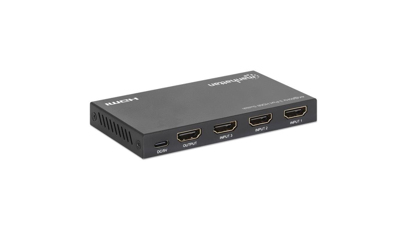3-portowy przełącznik HDMI 2.0 4K*60hz 3x1 automat