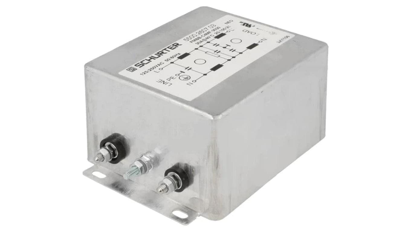 5500.2607.03 Filtr przeciwzakłóceniowy 250VAC Cx: 1uF Cy