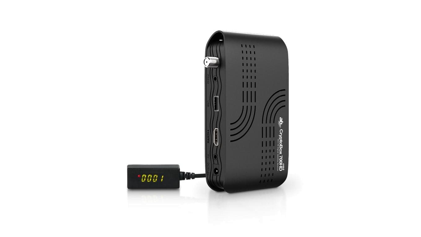Odbiornik satelitarny AB CryptoBox 700HD mini