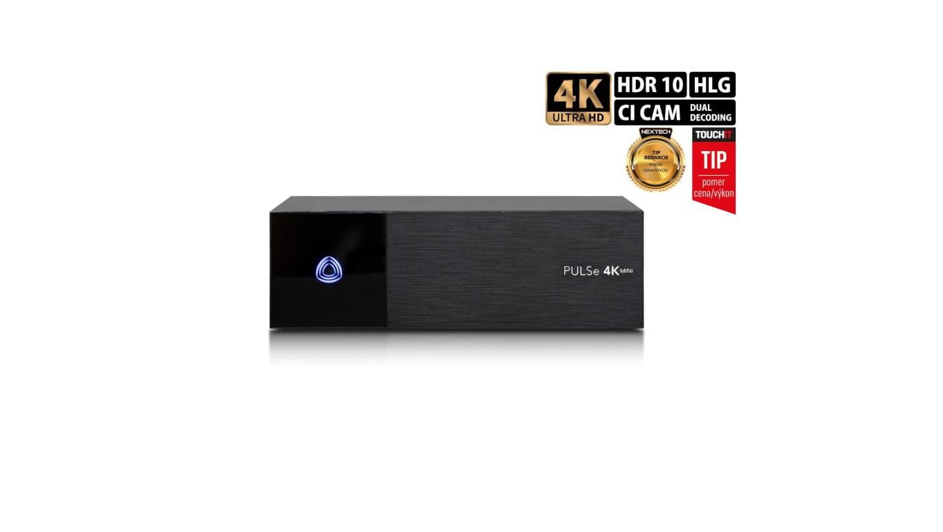 Odbiornik satelitarny AB PULSe 4K MINI (1x tuner DVB-S2X)