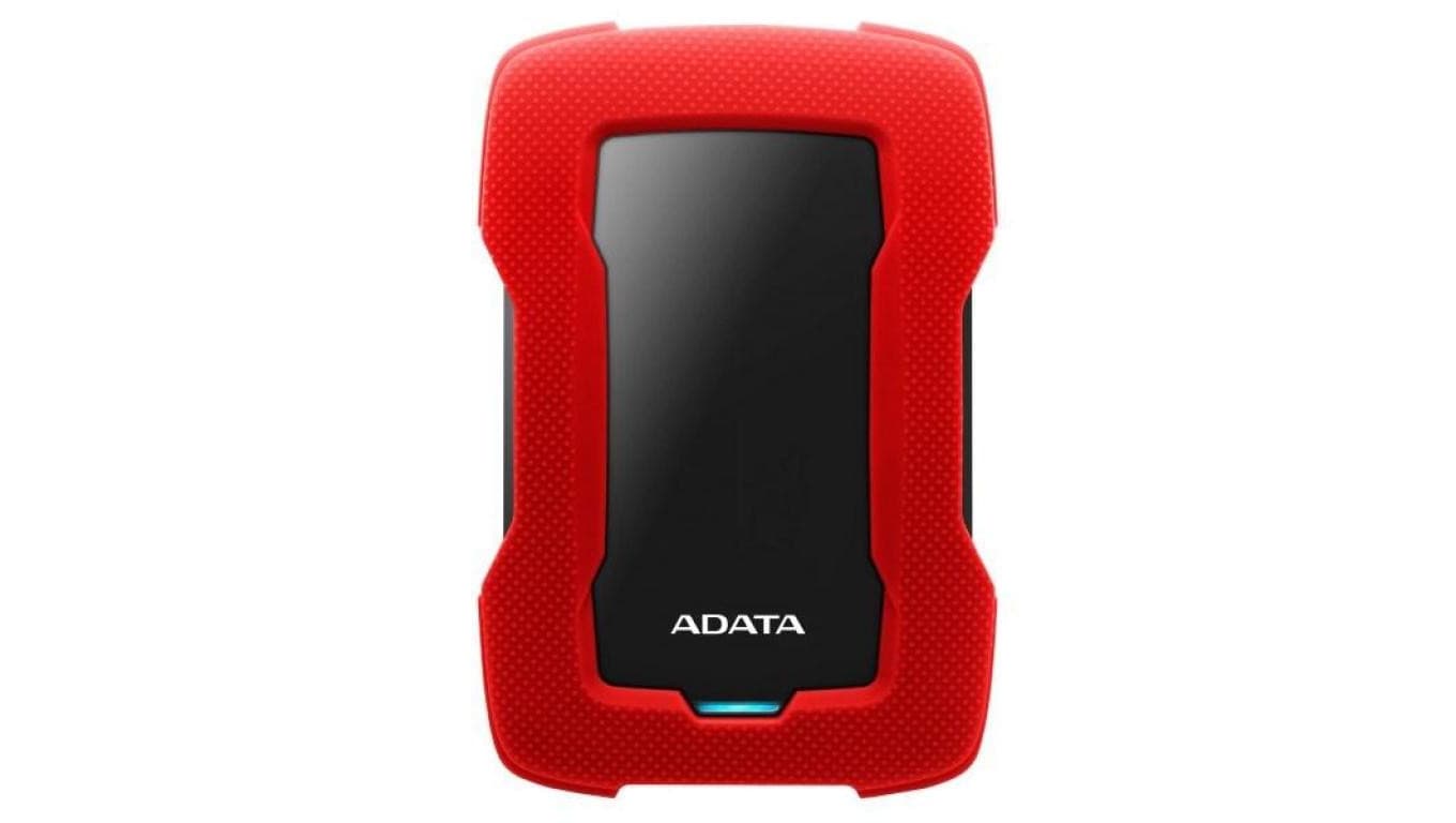 ADATA HDD HD330 2TB USB 3.1 BLACK RED