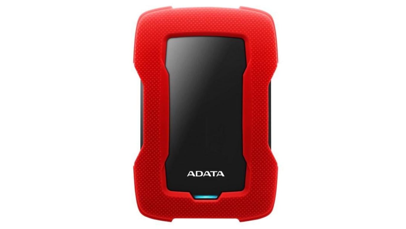 ADATA HDD HD330 2TB USB 3.1 BLACK RED