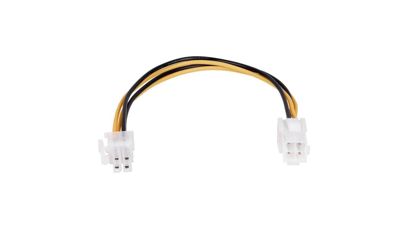 Adapter z kablem Akyga AK-CA-78 przedłużacz P4 (f) / P4 (m) 23cm