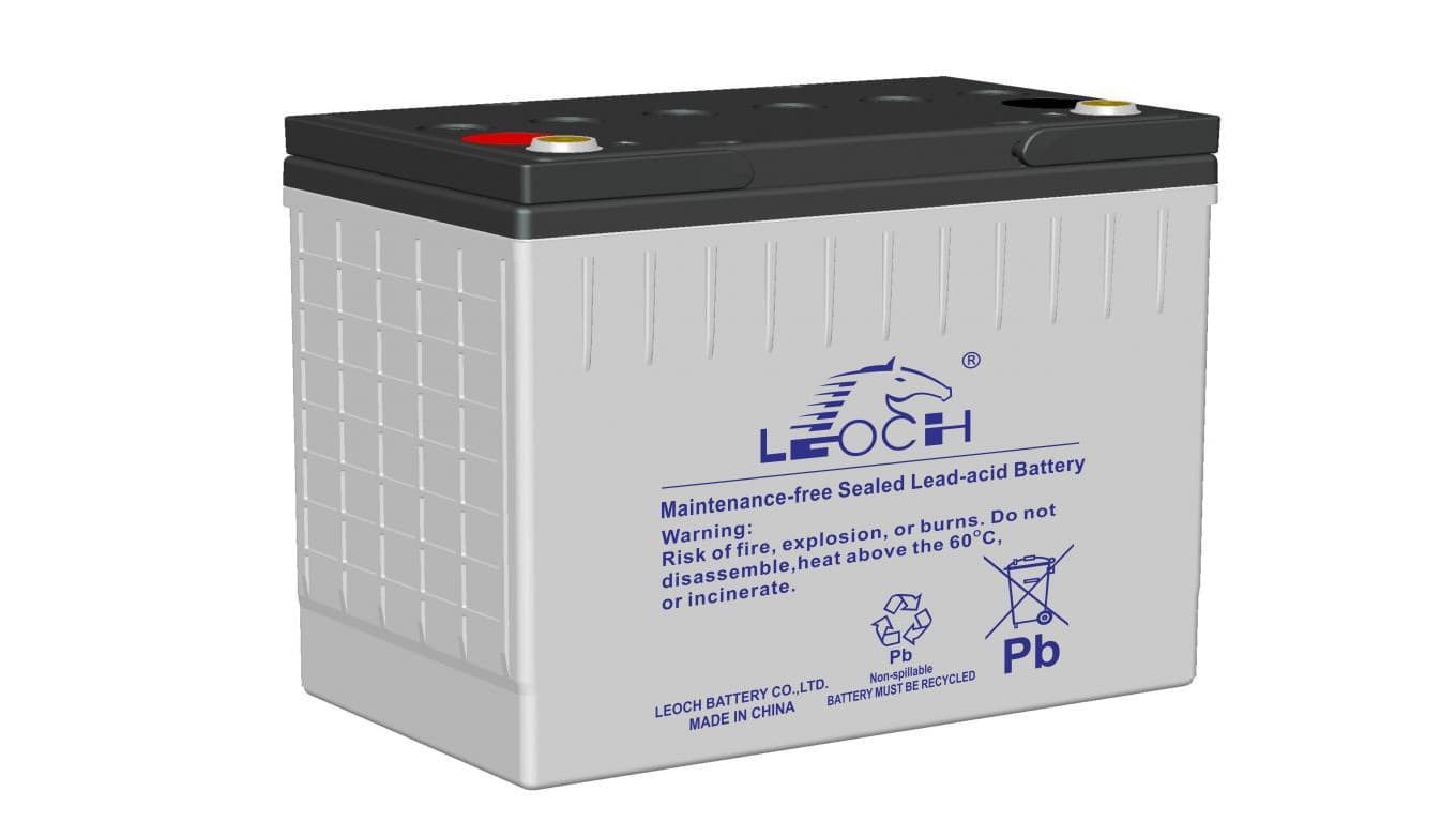 Akumulator bezobsługowy AGM 85Ah 12V Leoch LHR 12350W