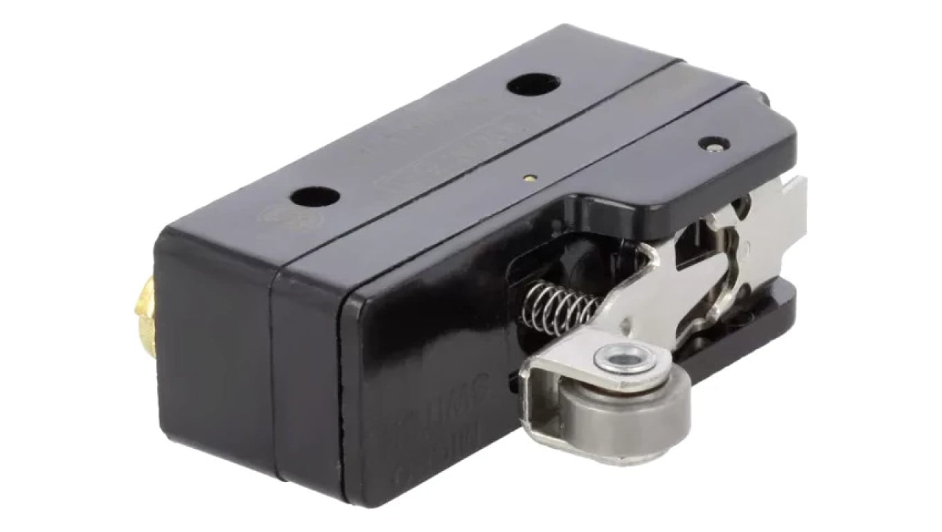 BZ-2RW82272-A2 Mikroprzełącznik SNAP ACTION z dźwignią (z rolką)