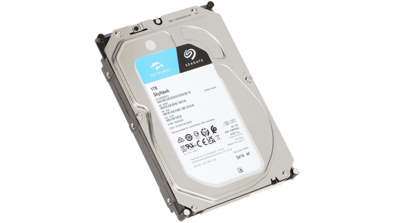 DYSK DO REJESTRATORA HDD-ST1000VX013 1TB 24/7 SkyHawk SEAGATE