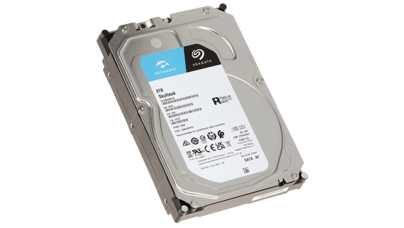 DYSK DO REJESTRATORA HDD-ST8000VX010 8TB 24/7 SkyHawk SEAGATE