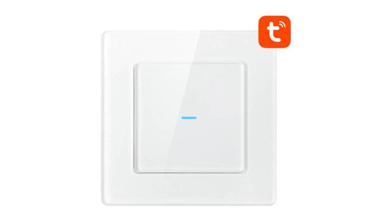 Dotykowy Włącznik Światła WiFi Avatto N-TS10-W1 Pojedynczy TUYA (biały)